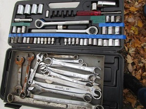 Sockets 38 drive, open & box end ...