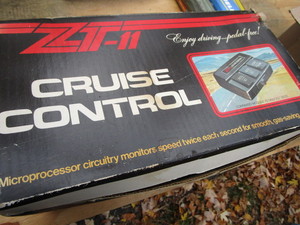 Cruise control...