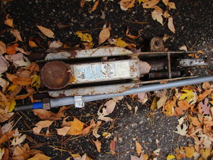Floor jack, 2-14 ton...