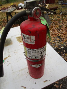 Fire Extinguisher, dry chemical...