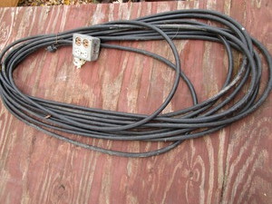 Extension cord, 3-wire...