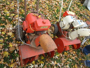 Eska vintage rotary snowblower pack...