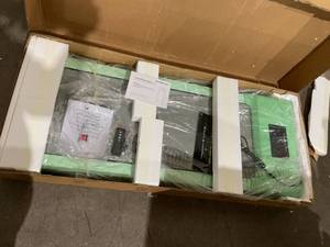 lot 114 image: SupeRun Under Desk Walking Pad Treadmill - Mint Green