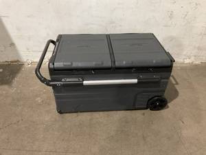 lot 2 image: NewAir Portable 80 Qt. Electric Car Camping Cooler - Black - PLEASE READ