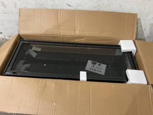 lot 6 image: Reptizoo 90 Gallon Reptile Tank With Front Sliding Doors Opening