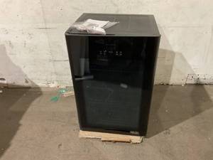 lot 9 image: NewAir Black Freestanding Beer Froster Refrigerator and Cooler with Glass Door