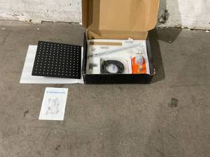 lot 37 image: Jcrob Shower Faucets Sets Complete (12 Inch Matte Black)