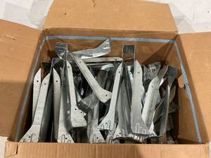 lot 349 image: LOT OF 36 Simpson Strong Tie 2-Inch by 12-Inch Top Flange Hangers