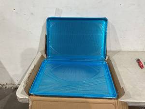 lot 360 image: BIEAMA 6-Pack Perforated Aluminum Full Size Sheet Pan