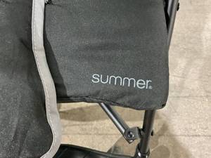 lot 239 image: Summer Lightweight Stroller - BlackGrey