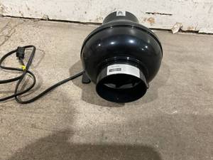 lot 243 image: VIVOSUN 4 inch 195 CFM Inline Duct Ventilation Fan HVAC Vent Blower for Hydroponics Grow Tent