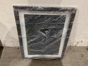 lot 256 image: Frame Amo 14x18 Black Picture Frame with 11.5x15.5 White Mat Opening