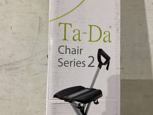 lot 64 image: STEP2GOLD Ta-Da Chair Series 2- Portable Walking Stick with Foldable Seat