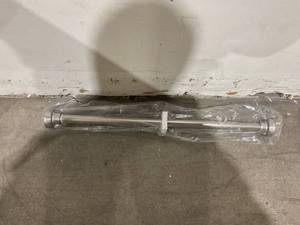 lot 283 image: Spring Tension Shower Curtain Rod - Brushed Nickel