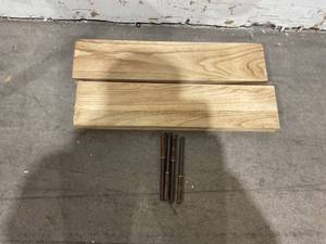 lot 284 image: Athaliah Floating Wood Shelves