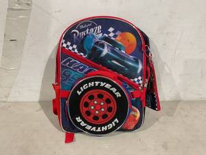 lot 376 image: Pixar Cars 3 Jackson Storm Backpack Set