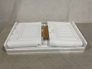 lot 379 image: Collapsible Storage Crate - White