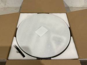 lot 398 image: KINDLOV Modern Indoor Flush Mount Ceiling Fan with Lights