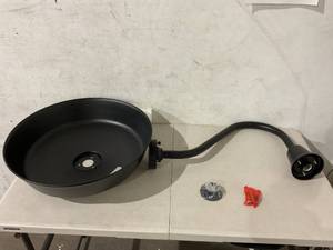 lot 74 image: METOJIA Gooseneck Barn-Lights Outdoor Fixture - Black