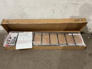 lot 84 image: HLIPHA Queen Size Metal Platform Bed Frame