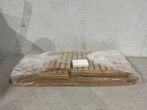 lot 165 image: VIAGDO Bamboo Bathroom Shelf 6-Tier