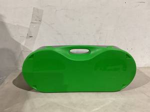 lot 178 image: FBSPORT Portable Badminton Net Set with Storage Base - Green