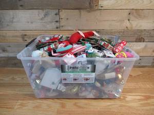 lot 53 image: Large Lot of Christmas Ornaments