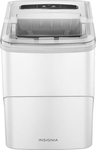 lot 18 image: Insignia - Portable Ice Maker with Auto Shut-Off - White