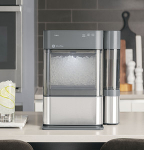 lot 16 image: GE Profile Opal 2.0 Nugget Ice Maker with Side Tank (Model # XPIO13SCSS)