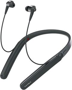 lot 73 image: Sony WI1000X Premium Noise Cancelling Wireless Behind-Neck in Ear Headphones