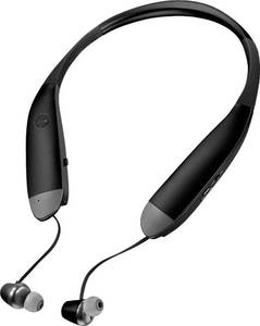 lot 66 image: Insignia - Wireless Noise Cancelling In-Ear Headphones - Black