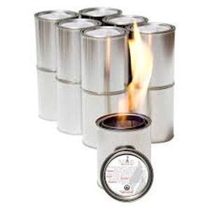lot 127 image: SunJel Fume-free Firespace Gel Fuel Canister, Citronella Gel, 9-Pack