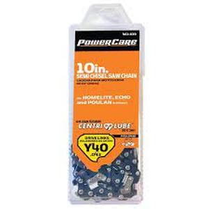 lot 121 image: Powercare 10 in. Y40 .043 in. Semi Chisel Chainsaw Chain