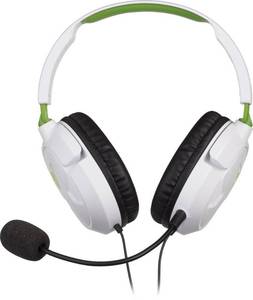 lot 80 image: Two Turtle Beach - EAR FORCE Recon 50X Over-the-Ear Wired Gaming Headset for Xbox One, PS4, PC and Xbox Series X - WhiteGreen
