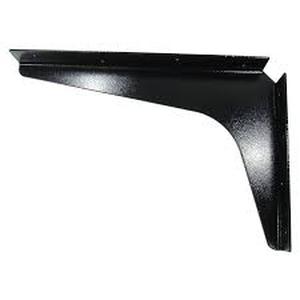 lot 116 image: Heavy Duty Shelf Bracket 8X12 Black Steel - 5 pairs
