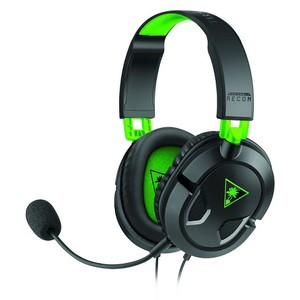 lot 81 image: Two Turtle Beach - EAR FORCE Recon 50X Over-the-Ear Wired Gaming Headset for Xbox One, PS4, PC and Xbox Series X - BlackGreen
