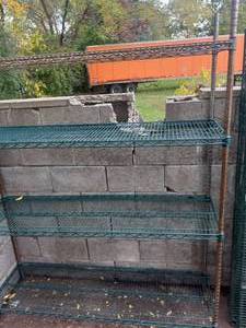 4 SHELF STORAGE RACK