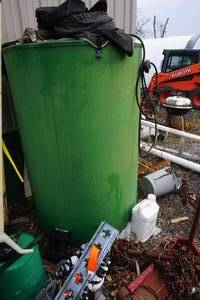 lot 22 image: 300 Gallon Fuel Tank With Stand