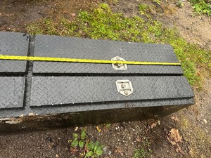 lot 17 image: Westin Brute Truck Bed Mount Tool Box