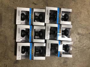 Lot of Defiant Hartford Matte Black BedBath Door Knob Customer Returns See Pictures