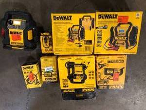 Lot of Assorted Dewalt Portable Power Stations Various Sizes and Conditions  Customer Returns See Pictures