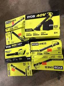 Lot of Assorted Lawn Care items  Various Sizes and Conditions Customer Returns See Pictures