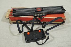 lot 49 image: Vintage Lionel O-Gauge UCS O Gauge Remote Control Track Set with Original Box
