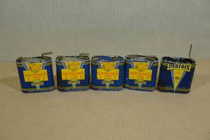 lot 68 image: 5 Vintage Pertrix Batteries for Electro Matic 7500