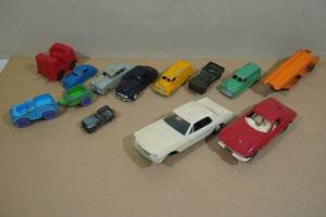 lot 97 image: Assorted Toy Cars - Many Tootsie Toy
