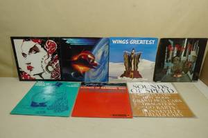 lot 101 image: 7 Vinyl Records - ZZ Top, Wings, Run Westby Run, They Might Be Giants