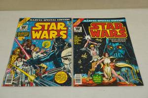 lot 105 image: 2 Star Wars Marvel Special Edition Comic Books - #1 and #2