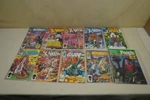 lot 107 image: Marvel Comic Books - Micronauts, GI Joe, X-Men, Doctor Who
