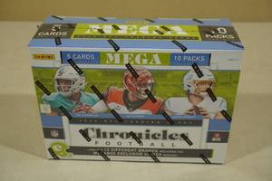 lot 114 image: 2020 Panini Chronicles Mega Box of Football Card Packs