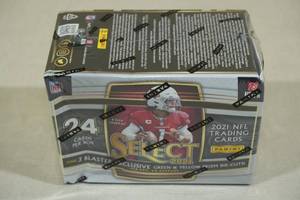 lot 115 image: 2021 Panini Select Blaster Box of Football Card Packs